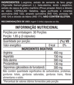 x-poten tabela nutricional composicao